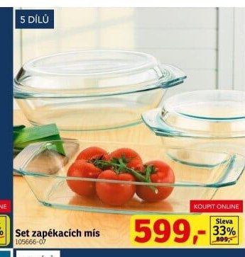 Set zapékacích mís