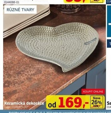 Keramická dekorace