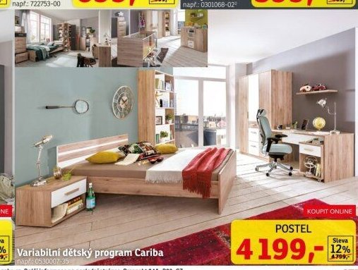 Variabilní dětský program Cariba