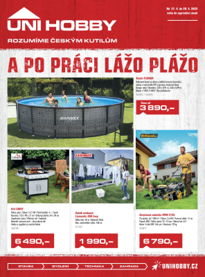 akční leták UNI HOBBY 27.4.2023-28.5.2023