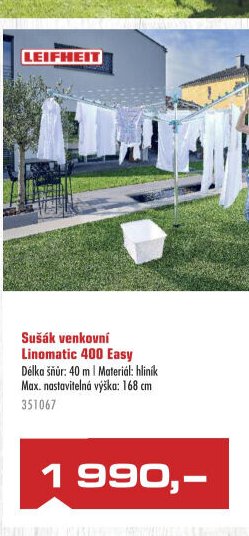 Sušák venkovní Linomatic 400 Easy