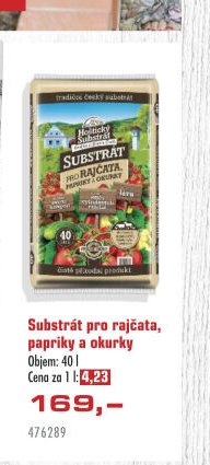 Substrát pro rajčata, papriky a okurky