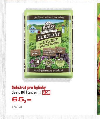 Substrát pro bylinky
