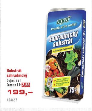 Substrát zahradnický