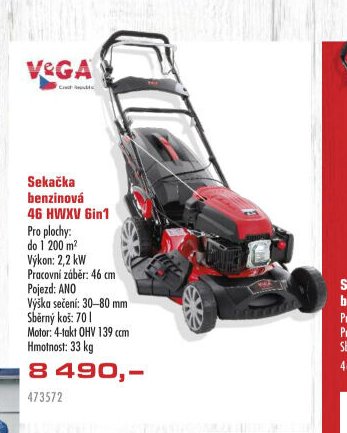 Sekačka benzínová 46 HWXV 6in1