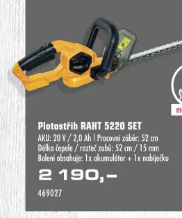 Plotostřih RAHT 5220 SET