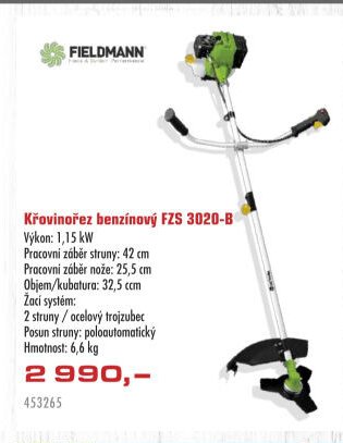 Křovinořez benzinový FZS 3020-B