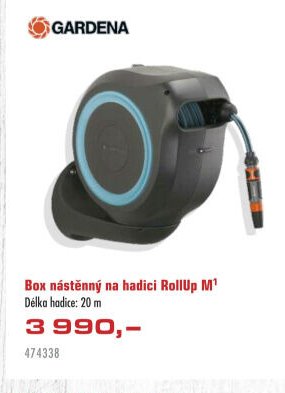 Box nástěnný na hadici RollUp M