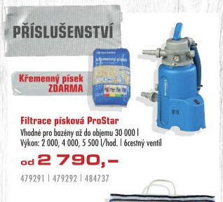 Filtrace písková ProStar