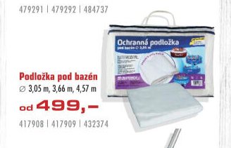 Podložka pod bazén