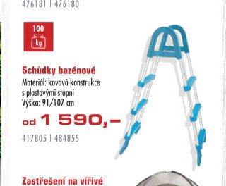 Schůdky bazénové