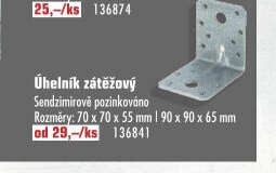 Úhelník zátěžový