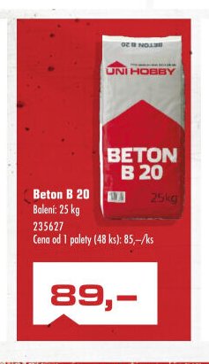 Beton B 20
