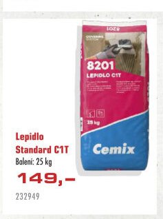 Lepidlo Standard C1T Cemix