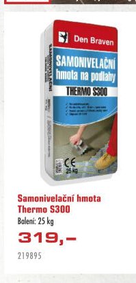 Samonivelační hmota Thermo S300