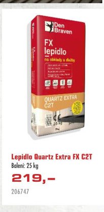 Lepidlo Quartz Extra FX C2T