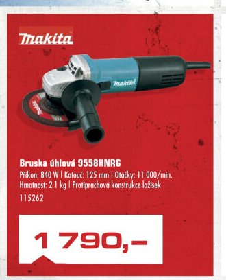 Bruska úhlová 9558HNRG