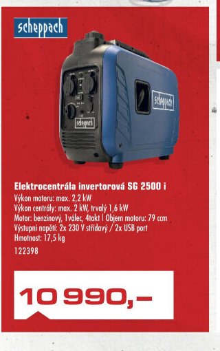 Elektrocentrála invertorová SG 2500 i