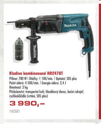 Kladivo kombinované HR2470T