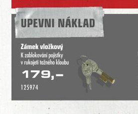 Zámek vložkový