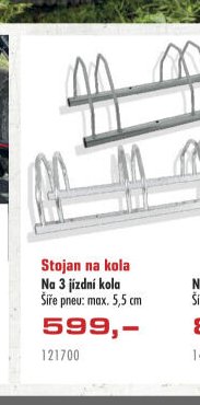 Stojan na kolo (3 jízdní kola)