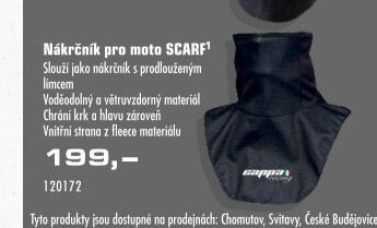 Nákrčník pro moto SCARF