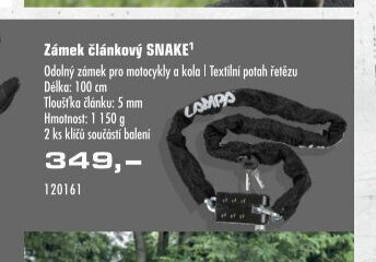 Zámek článkový SNAKE