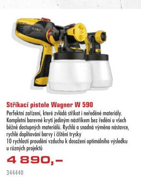 Stříkací pistole Wagner W 590