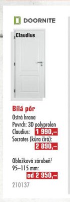 Doornite Claudius Bílá pór