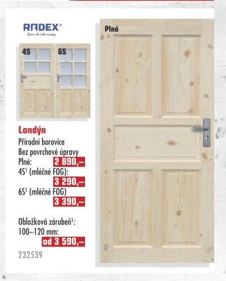 Radex Londýn 4S / 6S