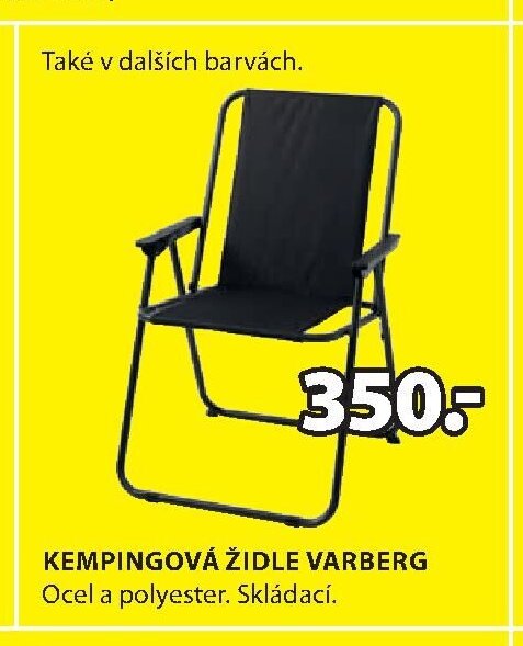KEMPINGOVÁ ŽIDLE VARBERG