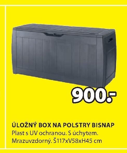 ÚLOŽNÝ BOX NA POLSTRY BISNAP