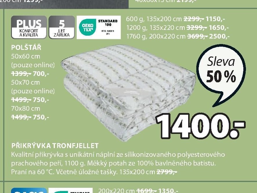 PŘIKRÝVKA TRONFJELLET