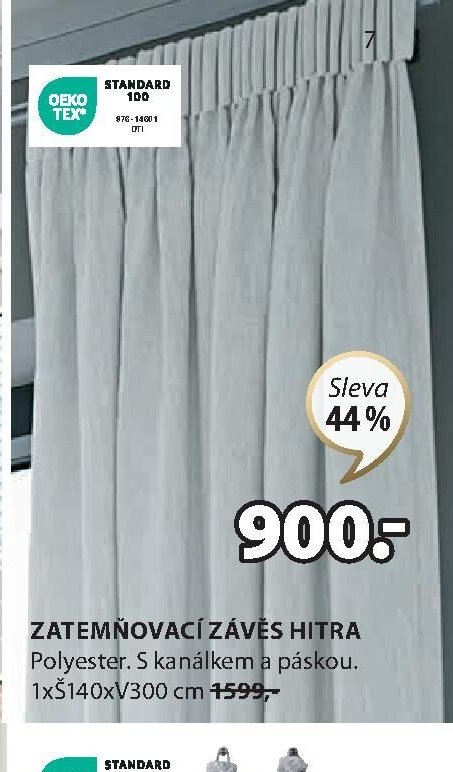 ZATEMŇOVACÍ ZÁVĚS HITRA