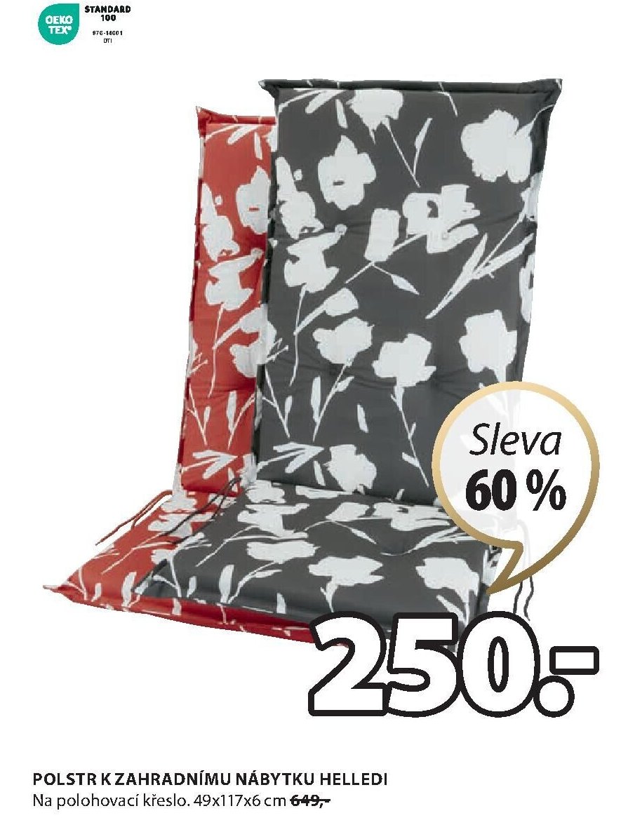 POLSTR K ZAHRADNÍMU NÁBYTKU HELLEDI
