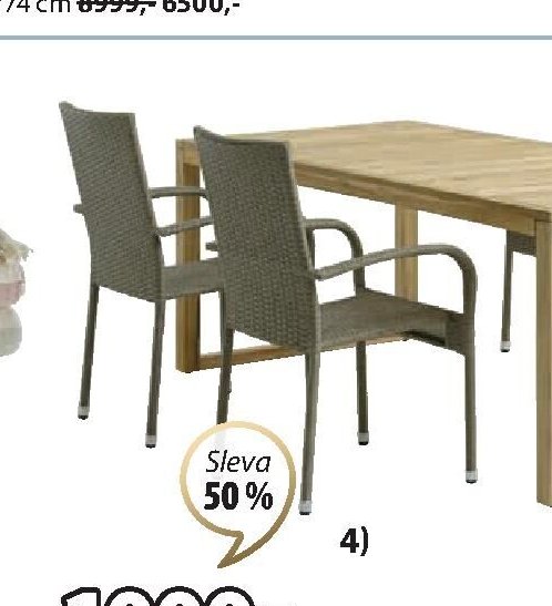 Stohovací židle GUDHJEM