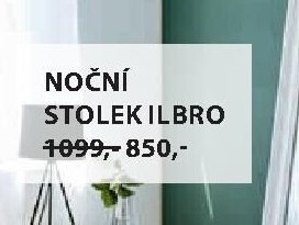 NOČNÍ STOLEK ILBRO