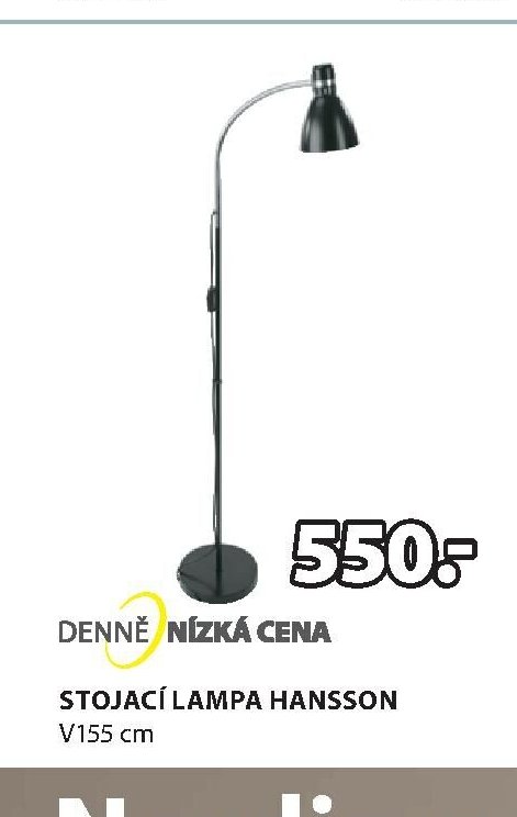 Stojací lampa Hansson