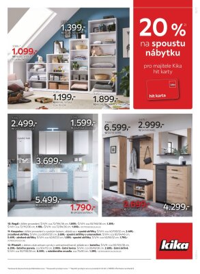 akční leták Kika nábytek 8.5.2023-21.5.2023