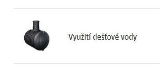 Využití dešťové vody