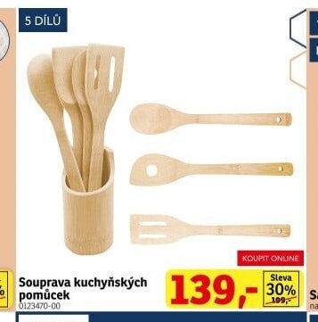 Souprava kuchyňských pomůcek