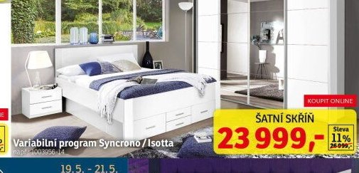 Variabilní program Syncrono/Isotta