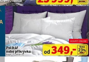 Polštář nebo přikrývka