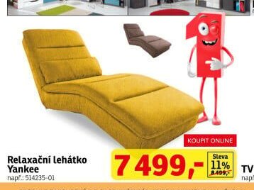 Relaxační lehátko Yankee
