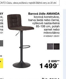 Barová židle AMANDA