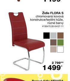 Židle FLORA S