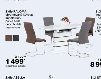 Židle PALOMA