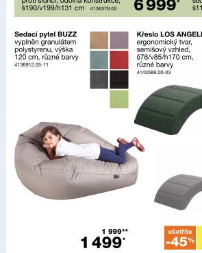 Sedací pytel BUZZ