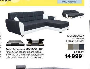 Sedací souprava MONACO LUX