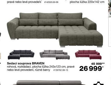 Sedací souprava BRAVEN